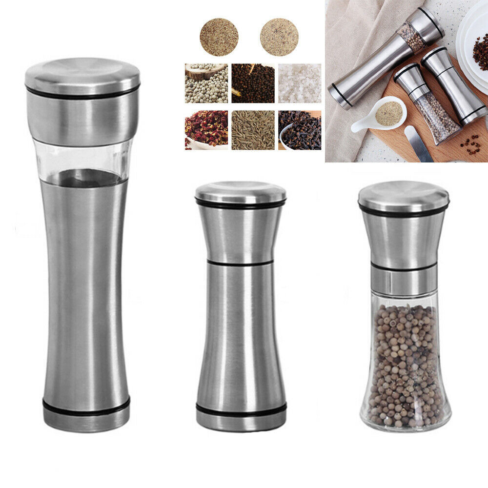 Roestvrij Manual Zout Pepermolen Spice Grinder Muller Keuken Tools Gadgets