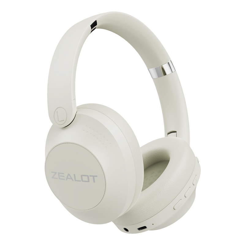 gorliwiec-B38 słuchawki bezprzewodowe Bluetooth 5.2 oryginalny zestaw słuchawkowy z redukcją szumów słuchawki basowe z mikrofonem robić komputera, telefonów: Kości słoniowej