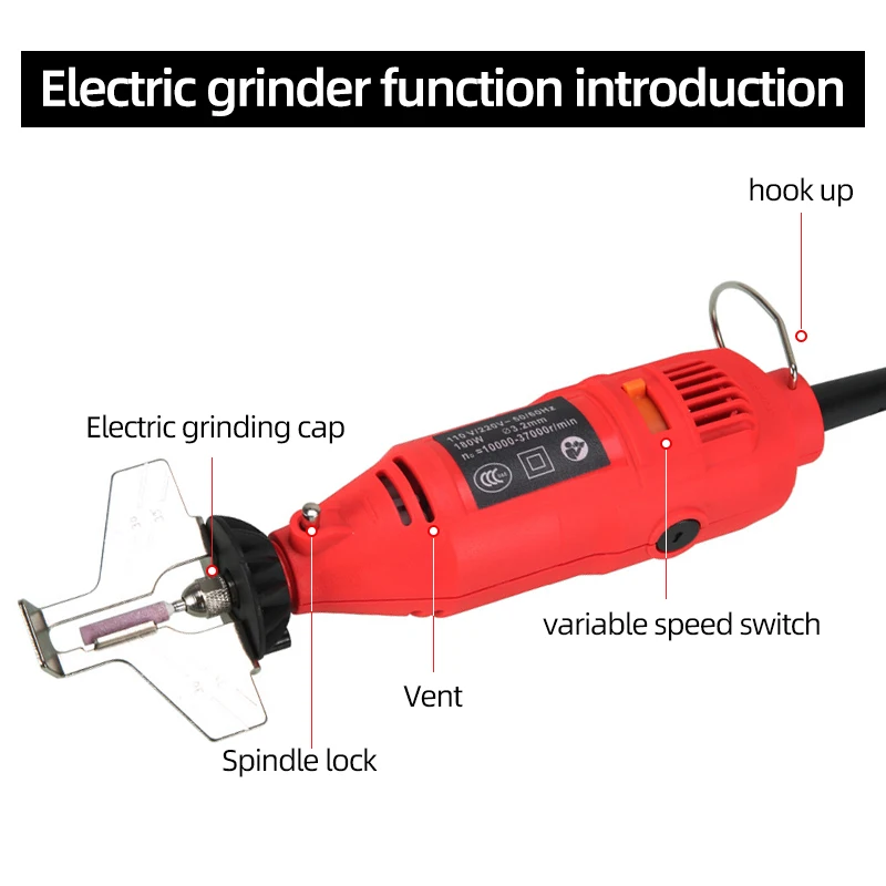 Electric Chain Sharpener Handheld Saw Sharpening M... – Grandado