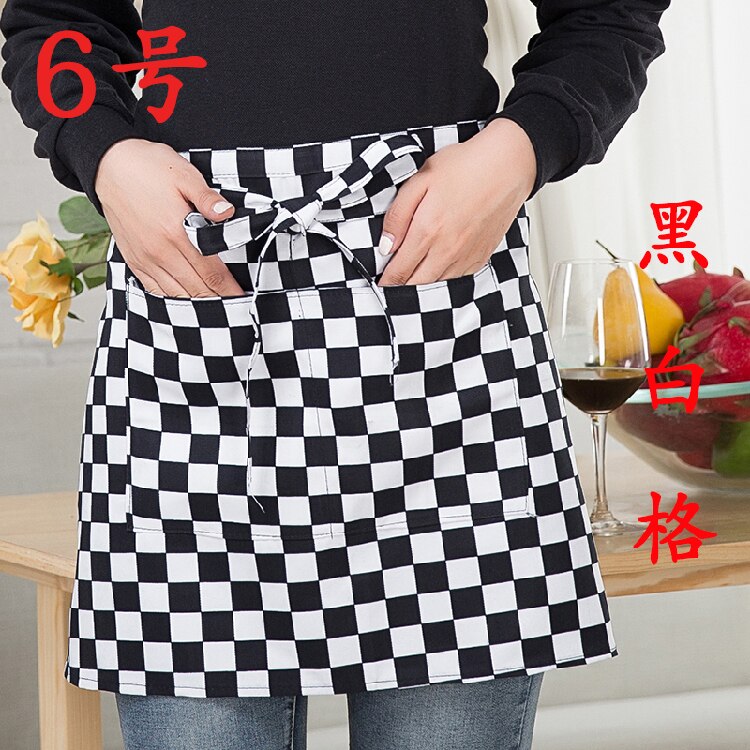 Hotel Uniform Attendant Apron Waiter Apron for Kitchen: Clear