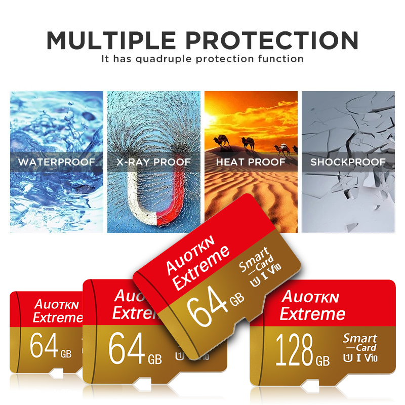 Flash Drive Card 64GB Class10 Memory Card 32GB C10 Micro SSD Card 8GB C10 cartao de memoria TF Card 16gb Free Adapter