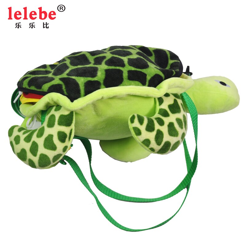 Lelebe made in china Anti-Verloren Schildpad kinderen knapzak met zakken in zak voor best selling baby product