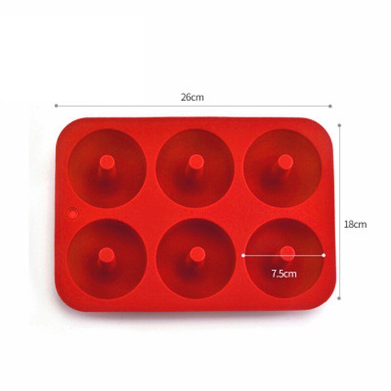 1pc Silicone Dount Mold Dessert Tool Fast Easy Manual Doughnut Maker DIY Cookies Cake Decoratings Baking Tools Kitchen Gadgets