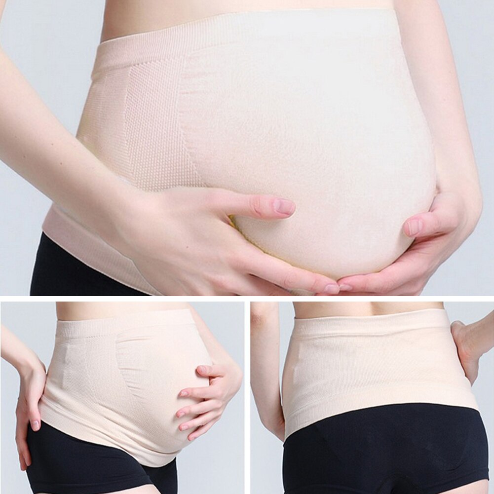 Zwangere Vrouw Comfortabele Dopheidezorg Zwangerschap Bandage Buik Band Lifting Prenatale Ondersteuning Effen Abdominale Riem Verlicht