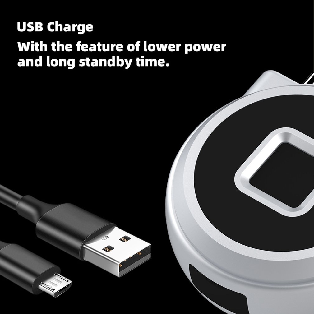 Usb-laddning fingeravtryckshänglås smart stöldskydd nyckellöst fingeravtryckslås  p10 för verktygslåda lagerskåp cykel