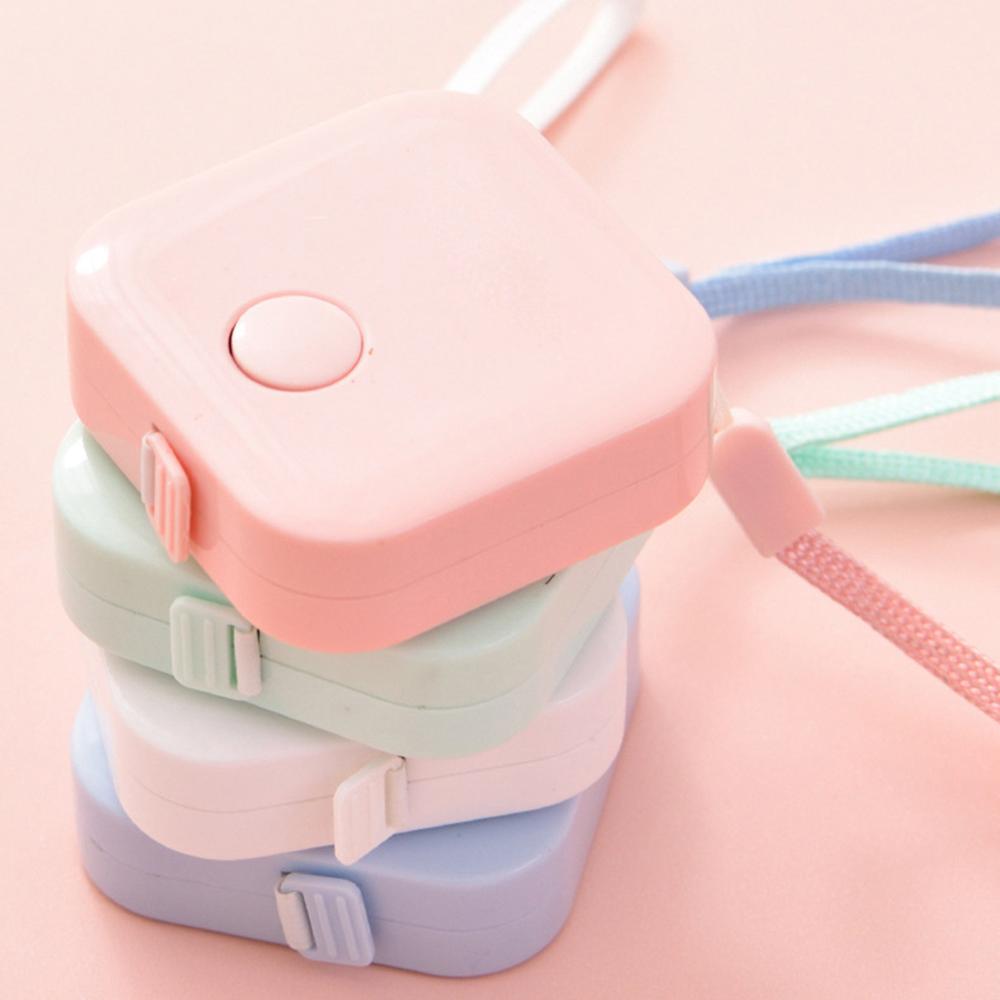 150cm/60" Tape Measure Retractable Waist Measurement Tool Children Height Ruler Centimeter Inch Roll Tape Girls