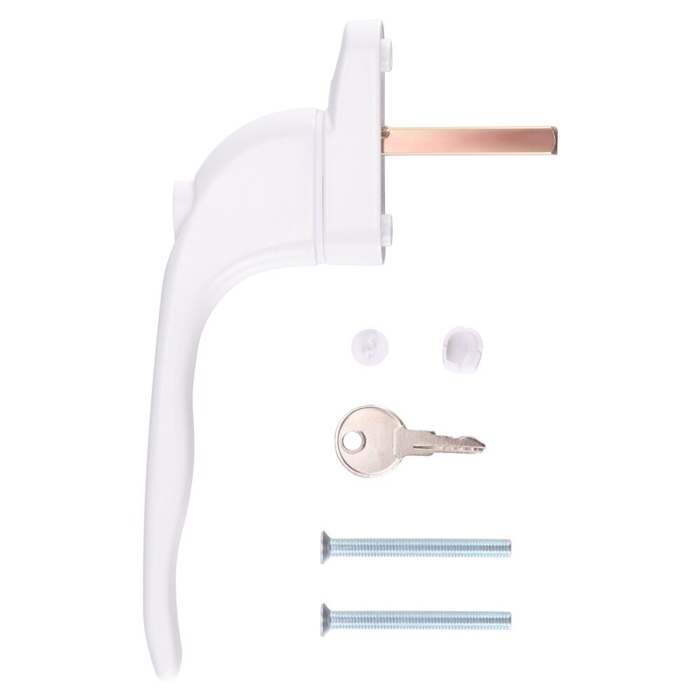 UPVC Window Handle Key Locking For Double Glazing Aluminum Alloy Door Handle Window Handle Latch Locks Door Turning Handle