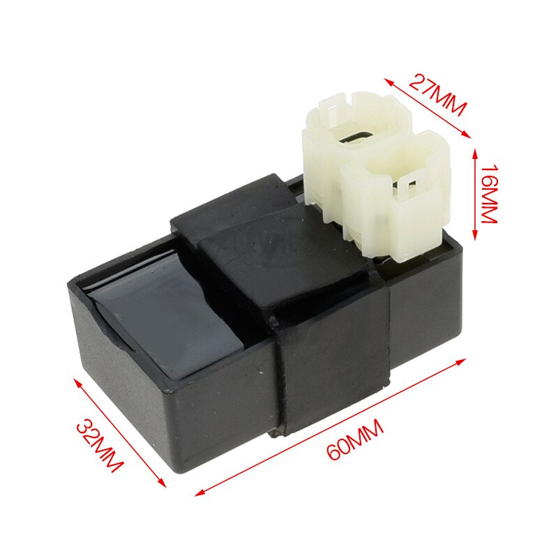 6 Pin ABS AC CDI Ignition Box For GY6 50cc 125cc 150cc Moped Scooter ATV Quad Buggy Go Kart Motorcycle Motocross