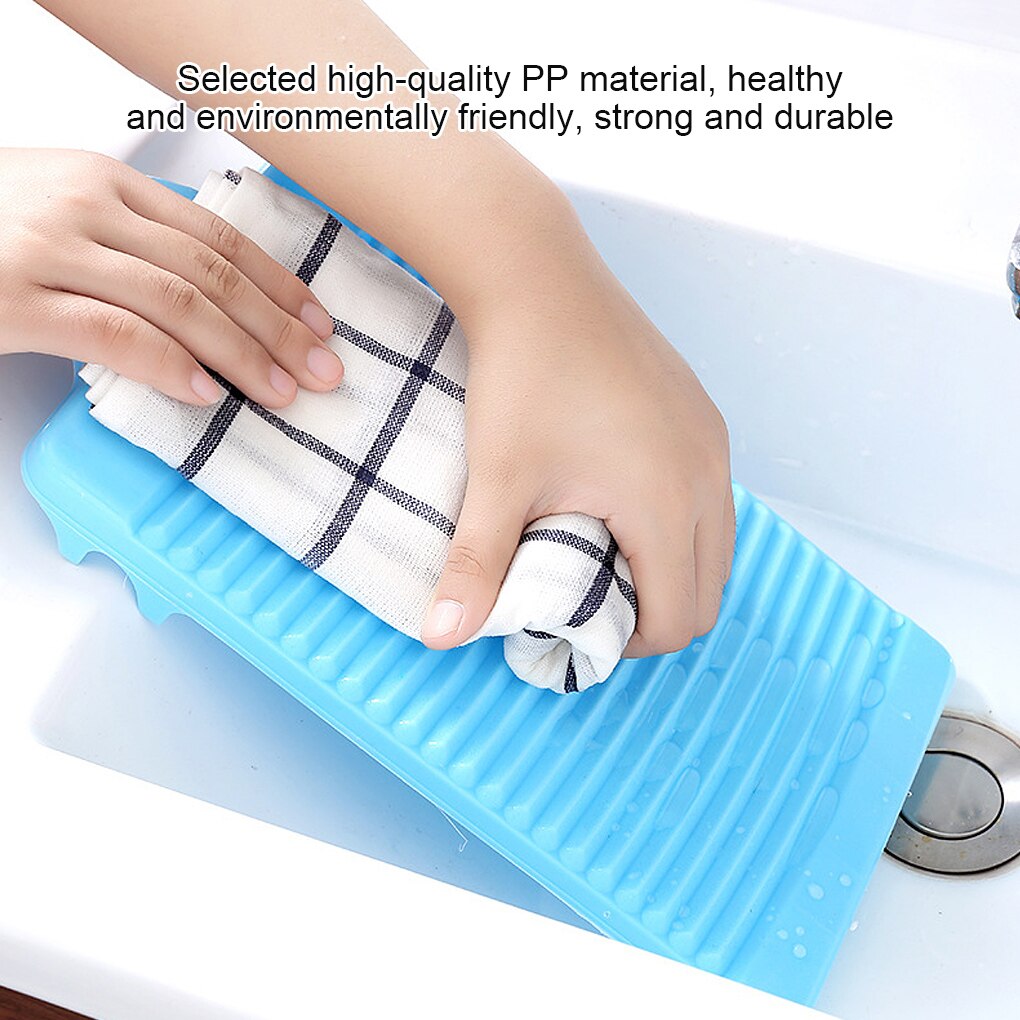 Plastic Washboard Antislip Thicken Washing Board Clothes Cleaning For Laundry Cleaning Tool Bathroom Accessories