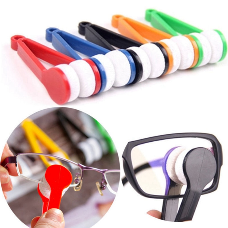 Travel Accessories Glasses Sunglasses Cleaning Brushin Strument Mini Multifunction Packing Organizers Portable Microfiber