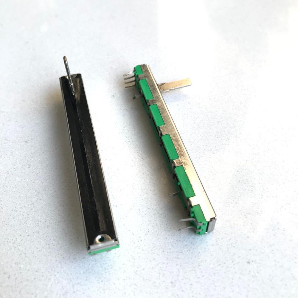 10CS Voor Behringer Soundcraft 7.5 Cm 75Mm A10KX2 Dubbele Rechte Dia Potentiometer A10K-10 Stks/partij