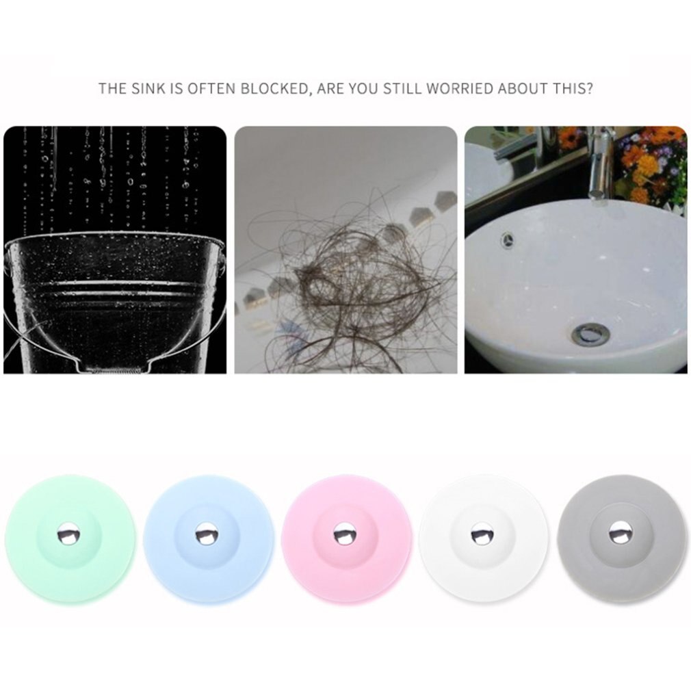Desodorante de silicona de goma que presiona la cubierta del drenaje del piso baño cocina lavabo redondo tapón del fregadero FILTRO DE ALCANTARILLADO