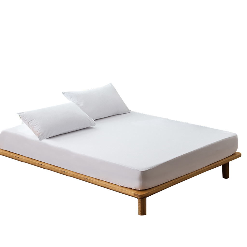 MECEROCK Afdrukken Bed Matrashoes Waterdichte Matrasbeschermer Pad Hoeslaken Gescheiden Water Beddengoed met Elastische: 152x198x40cm