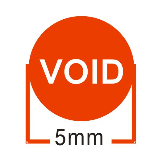500pcs/lot Warranty sealing label sticker void if seal broken fragile label: A