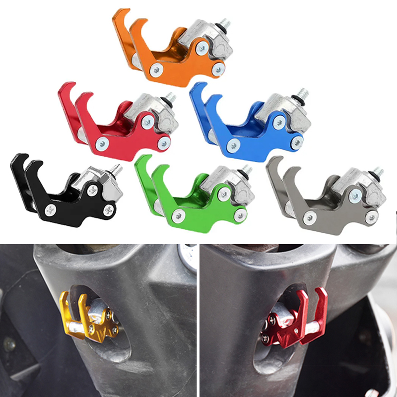 Colgador de garra de águila para casco de motocicleta, gancho duradero de 6mm con tornillo de aluminio, guante para casco de motocicleta, soporte para transporte de equipaje, 1 Uds.