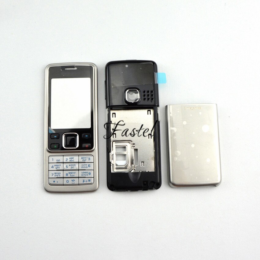 For Nokia 6300 Brandnew Full Complete Mobile Phone Housing Cover Case+ English or Russian Keypad + Free Tools