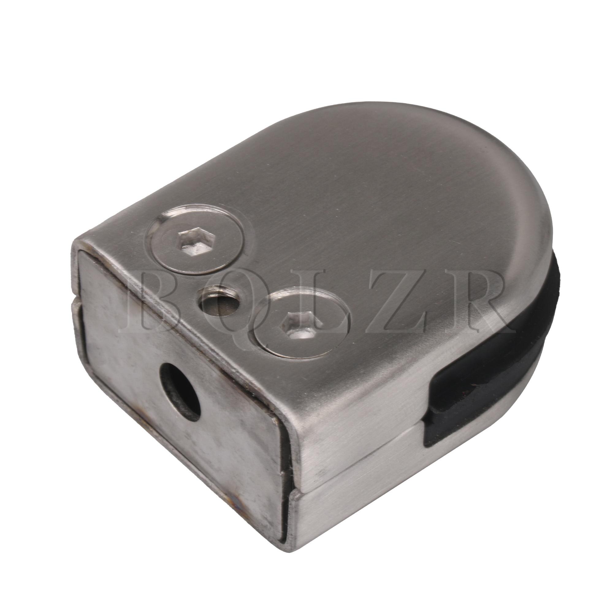 BQLZR Stainless Steel Glass Brackets with Glass Rod for 8-10MM Glass Handrail
