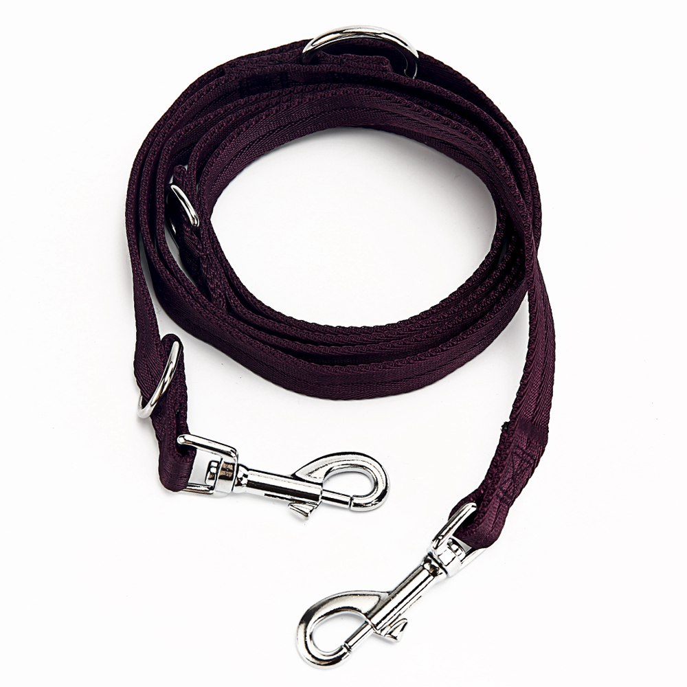 Dubbele Nylon Hondenriem voor Huisdieren Accessoires Dual Hondenriem Multifunctionele Honden Riemen Huisdieren Producten Halsbanden en Leads FF0003