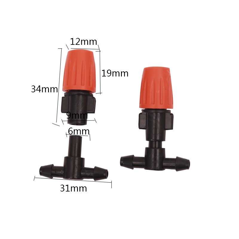 30M 50M Micro Drip Irrigation+Spray Watering Kits System Automatic Adjustable Dripper Atomizer Potted Plant Garden Greenhouses