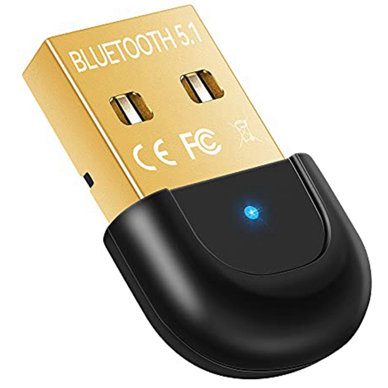4-in-1 USB Bluetooth 5.1-adapter – Zender én Ontvanger In één, Voor Pc, Auto, Tv En Koptelefoon