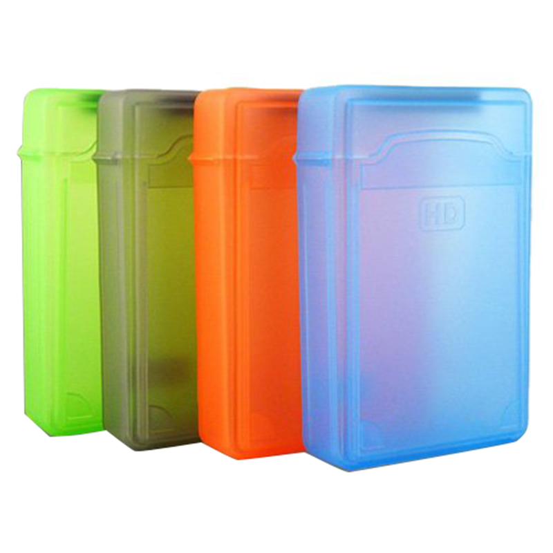 5 Pcs 3.5 &quot;Draagbare Ide Sata Hdd Externe Behuizing Harde Schijf Case Hard Case Plastic Bescherming Case