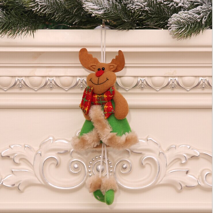 Kerst Ornamenten Leuke Welkom Santa Sneeuwpop Xmas Deur Opknoping Decoratie Ons: C