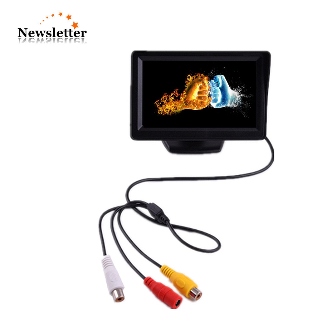 4.3 inch TFT LCD car monitor voor reverse camera