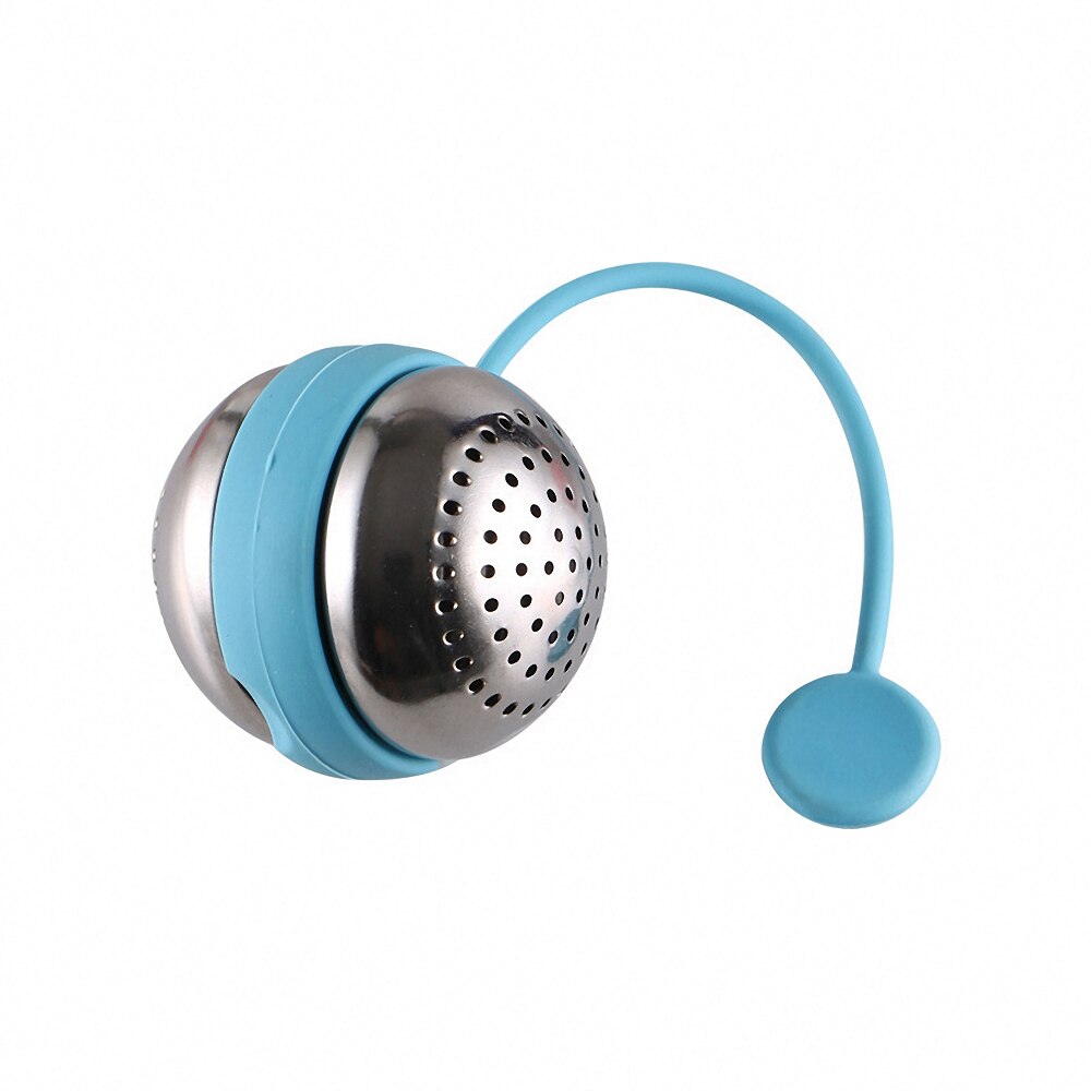 6 Styles Portable Silicone Tea Infuser Umbrella Whale Ball Leaf Tea Filter Stainless Steel Herbal Spice Tea Maker Teaware: C