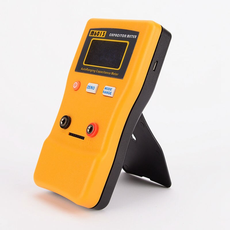Testeur de condensateur électronique numérique avec sonde de Test de paire, mesureur de capacité à intervalle automatique 0,01 pf à 470000uF