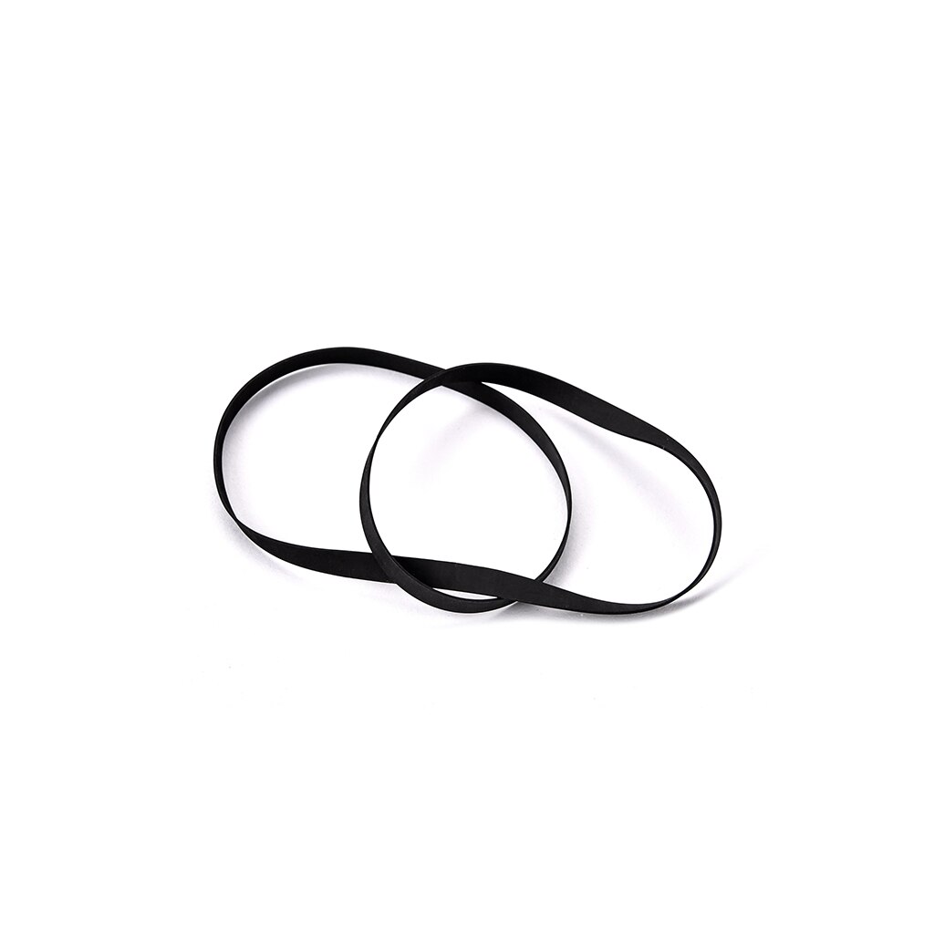 Record Player Rubber Turntable Belt for Musical Instrument Accessory Black
