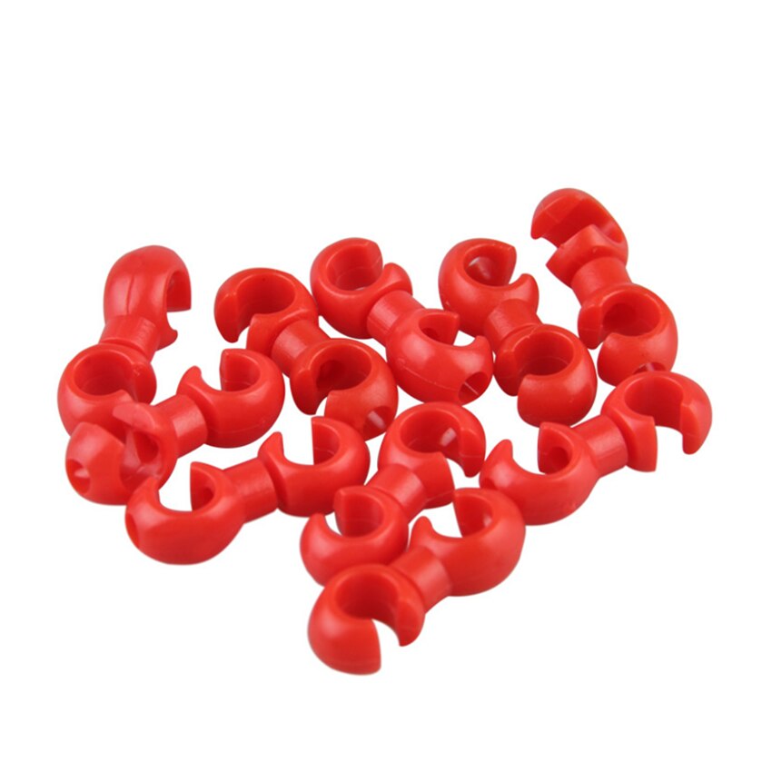 20pcs Bicycle MTB Brake Cable S Style Clips Buckle Hose Guide Bike Cross Line Clip Shift Line Tube C Buckle Brake Hose S Buckle