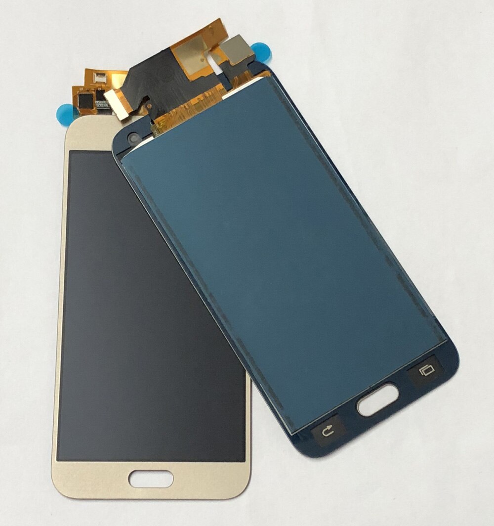 Pour Samsung Galaxy E5 E500 E500F E500H E500M Convertisseur Analogique-Numérique D'écran Tactile D'AFFICHAGE à CRISTAUX LIQUIDES de Capteur de Panneau + Moniteur D'affichage À CRISTAUX LIQUIDES D'assemblage de Modules