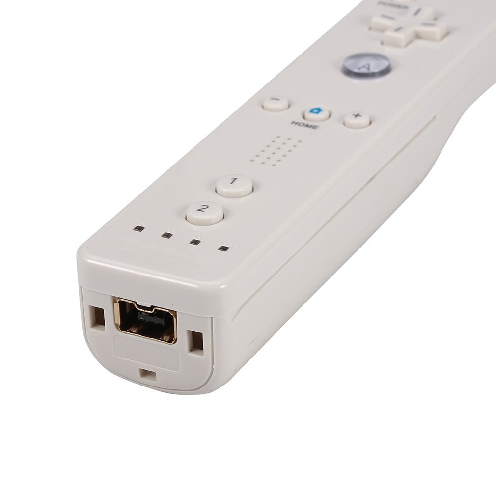 Wireless Remote Control For Wii Built-in Motion Plus Gamepad With Silicone Case Motion Sensor
