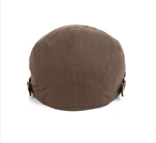 Gorra de algodón clásico para hombre, gorra Newsboy, gorra para conducir al sol, boina plana para caballero