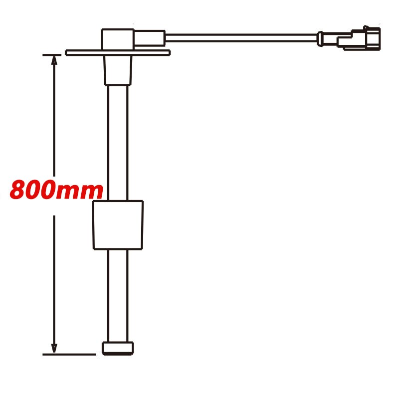 Boat Fuel Level Sensor Marine RV Water Level Gauge Sending Unit Fuel Tank Level Indecator 240-33 ohms