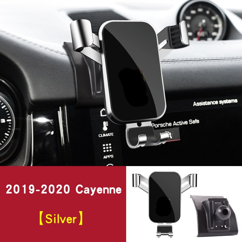 for porsche cayenne coupe accesories Phone holder cayenne Air outlet mobile phone bracket navigation bracket