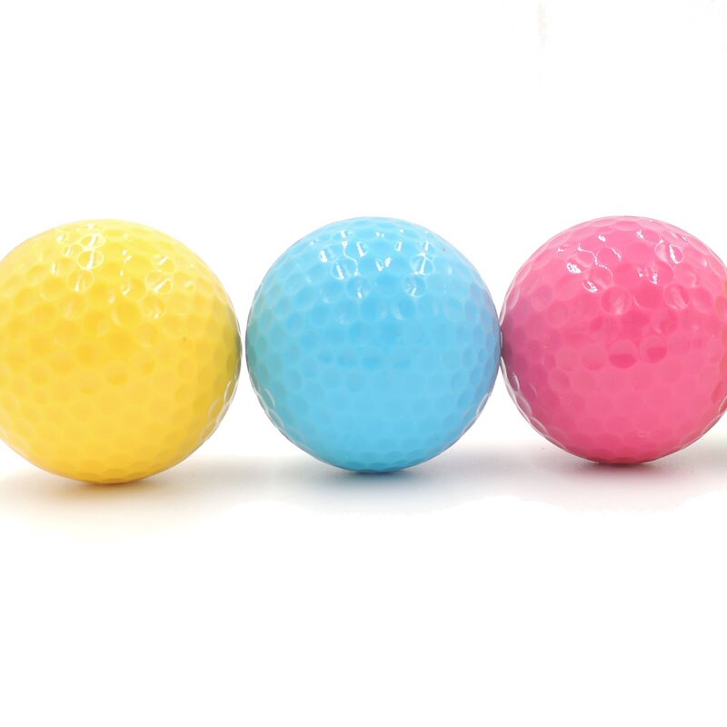 7pcs different colors golf practice ball golf ball