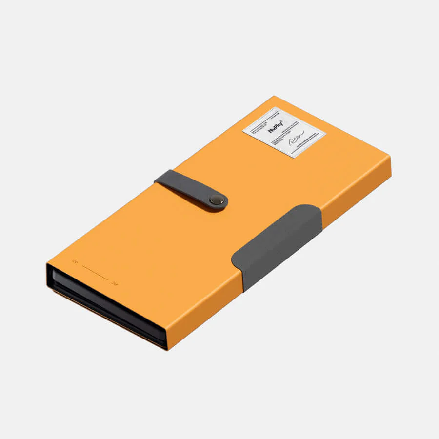 Nuphy NuFolio V3 Suit Air75 V2 Exclusive Leather Case-Yellow Nuphy Accessory: WHITE