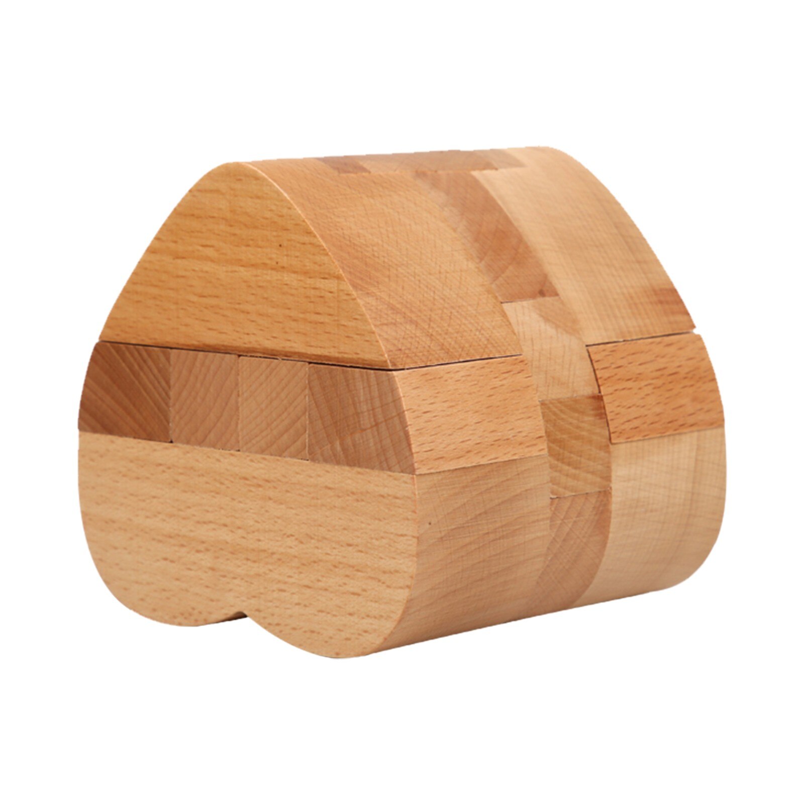 Valentine's Day Boxes Wooden Organ Boxes Unlocking Toys Small Puzzle Box: Wood