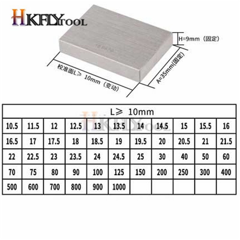 Gauge block 10.5-15mm 15.5-25mmBlock Gauge Measure Gage Block Steel Square Gage Measure vernier caliper, micrometer