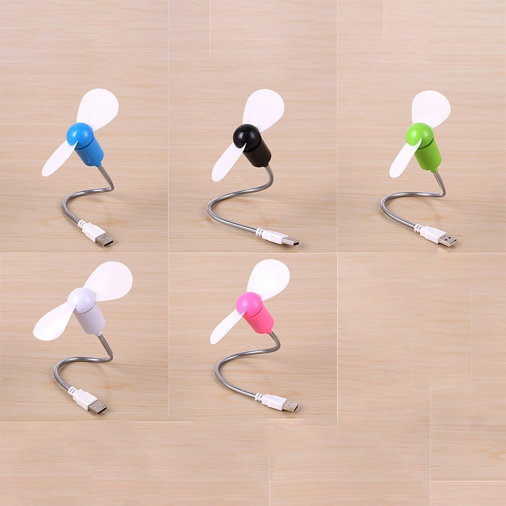 Snake Fan Mini Snake Fan Silent Soft Leaf Fan Computer Usb F... – Vicedeal