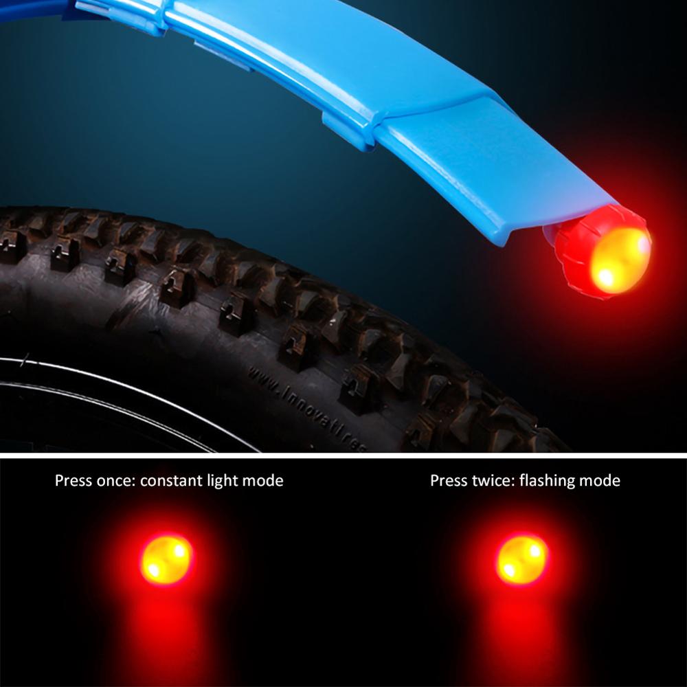 Bike Mudguard Telescopic Folding Mountain Road Bicycle Fender with Rear Mudguard for Mountain Bikes Mudguard Bicycle Accessories