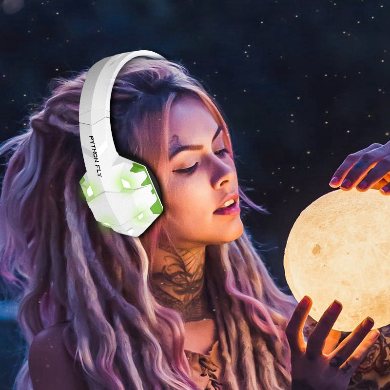 PYTHON FLY G9000 Max Stereo Gaming Headset 7.1 Bass Surround Sound With Noise Cancellation Microphone