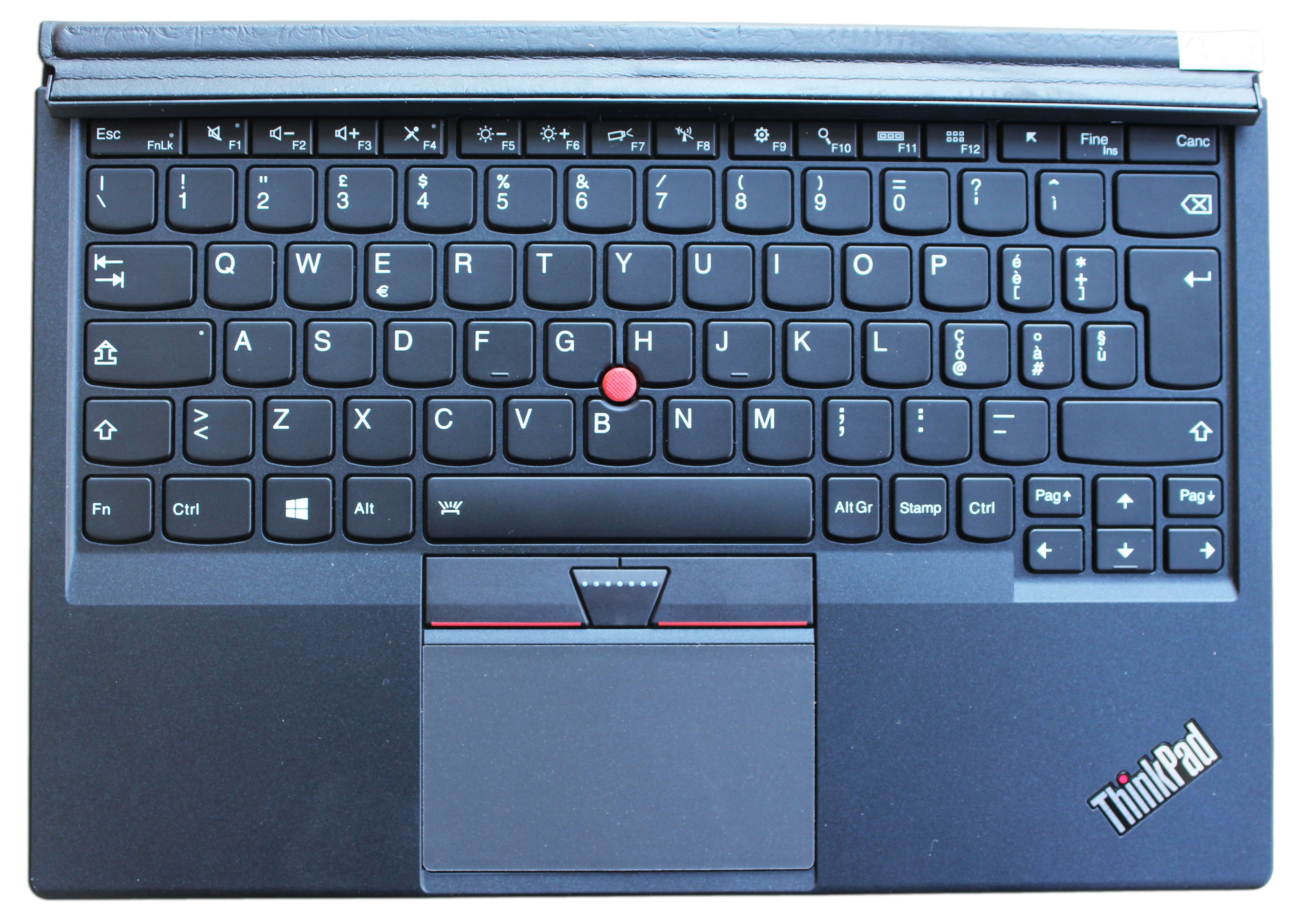 Russian/Hebrew/Italian/Danish/Portuguese Thinkpad X1 Tablet Thin Keyboard 01AW600 01AW650 TP00082K1 keyboard with Backlight: Italian