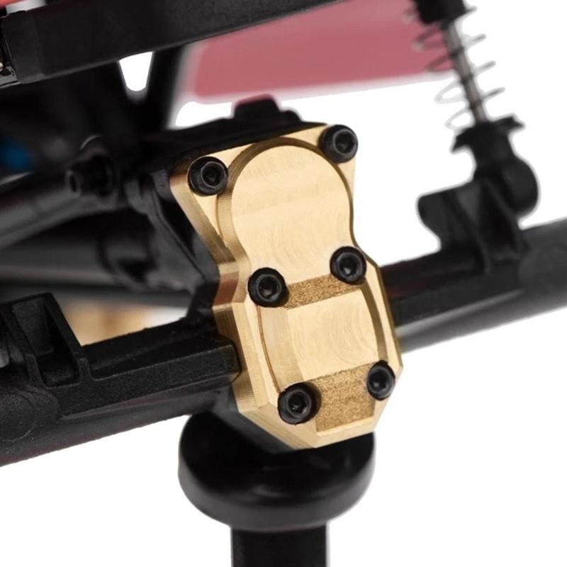 Speelgoed Auto Accessoires 1/24 Simulatie Model Axiale Scx24 90081 Messing Bridge Cover Contragewicht Cover Messing Tegengewicht
