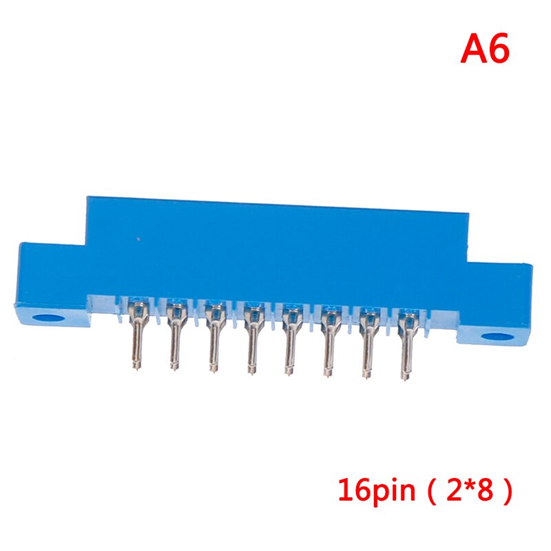 1PC 805 Series 3.96mm Pitch PCB Slot Solder Card Edge Connectors 8-72 Pin 16 Styles: A6