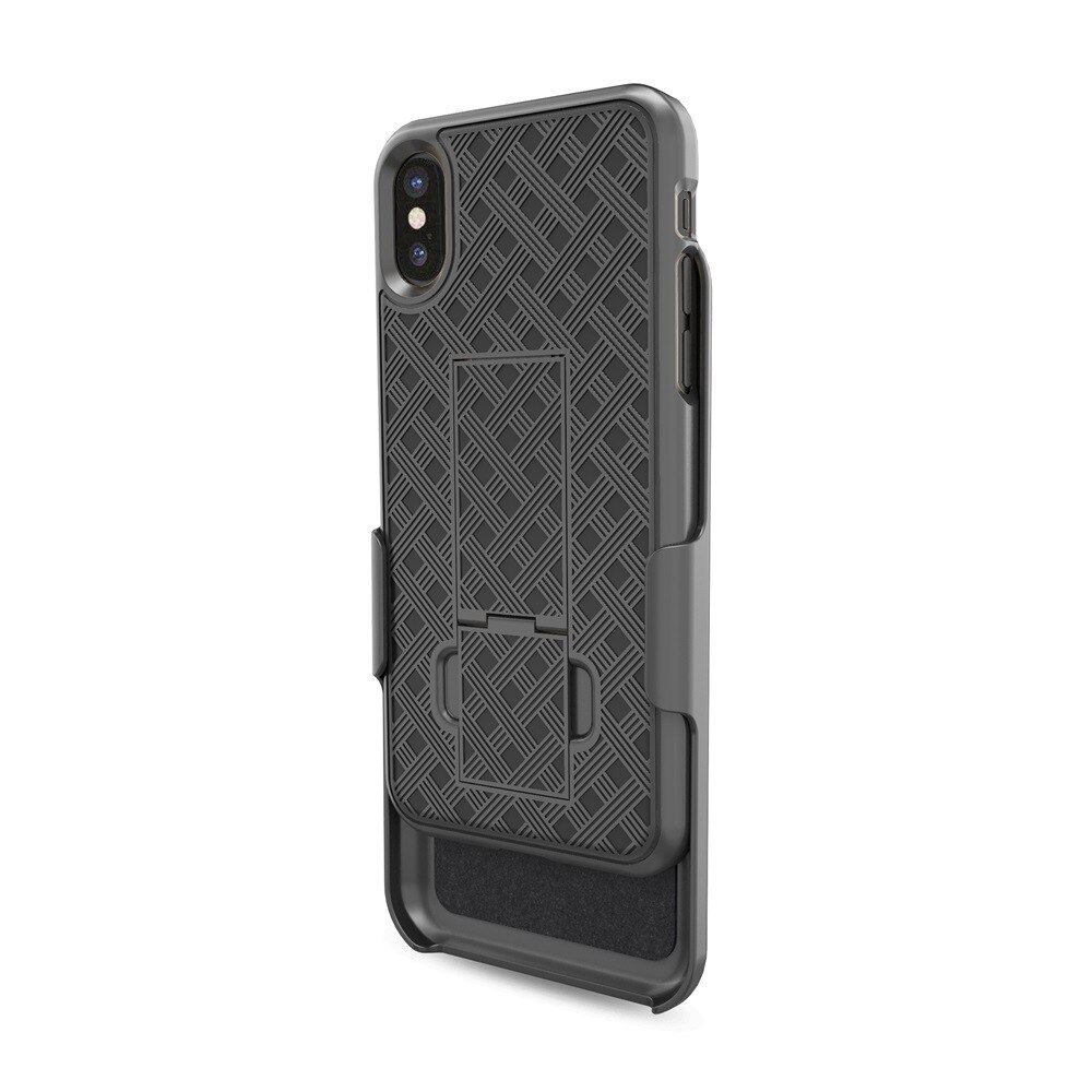 2in1 custodia per armatura scorrevole Clip per cintura girevole custodia per fondina supporto per telefono posteriore per iPhone X XR XS MAX 7 8 Plus 12 Mini 11 Pro Max