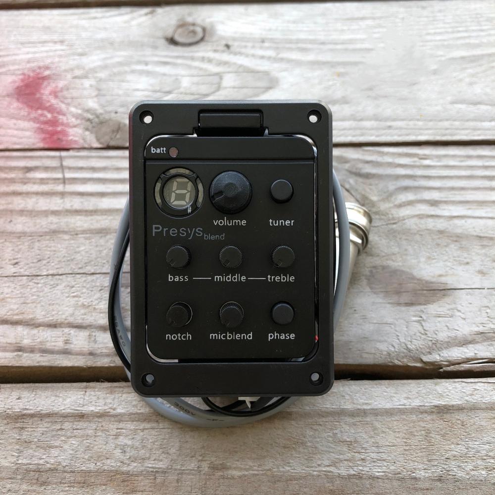 Fishman 301 Dual-Mode Voorversterker Equalizer Tuner Gitaar Pickup, Met Microfoon Beat Board Gitaar Accessoires Piëzo Pickup