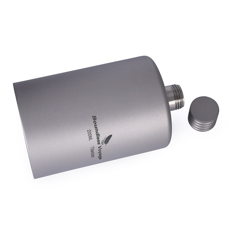 Grenzenlose Reise 7 unzen Wein Whiskey Krug Topf Flasche Hüfte Flaschen Trinker Alkohol Flasche Titan Getränk 200ml