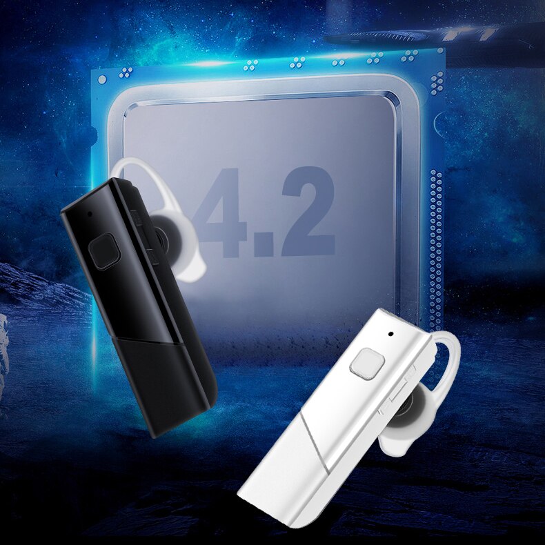 Bluetooth Koptelefoon Handsfree Draadloze V4.1 Headset Business Headset Auto Drive Call Sport Oordopjes Voor Iphone Huawei